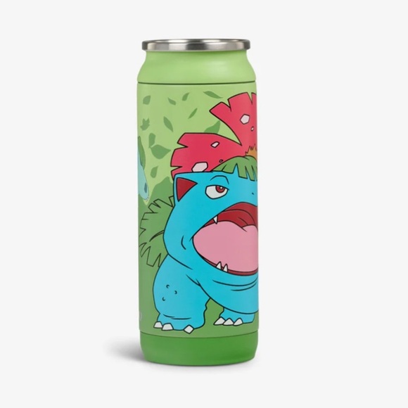 Igloo Pokémon 16 Oz Tumbler Bulbasaur Stainless Steel Can NWT - Picture 1 of 12